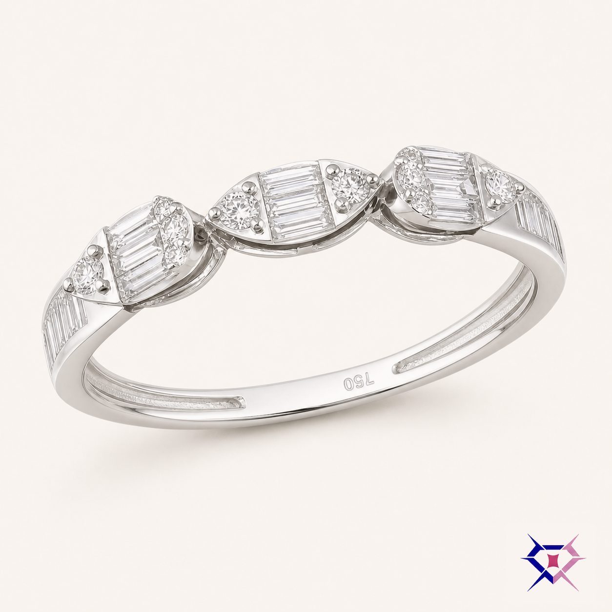 Marquise Cluster Station Ring